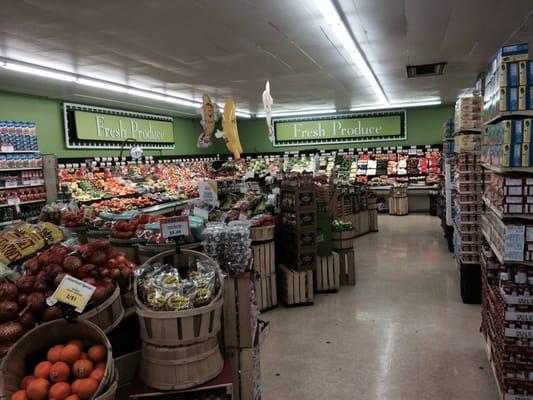 Day 11 of the town really being fairly snowed in and Shop Rite is still open.  Not only that, but look at the displays!  Great!