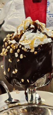 Chocolate Fudge Brownie Sundae