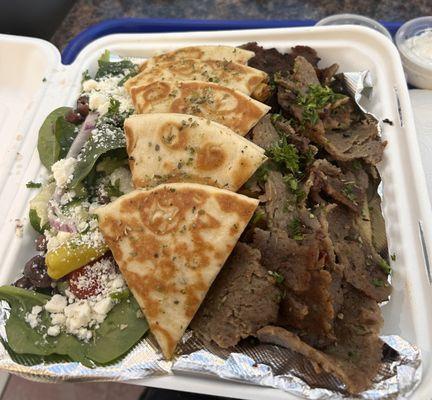 Gyro platter