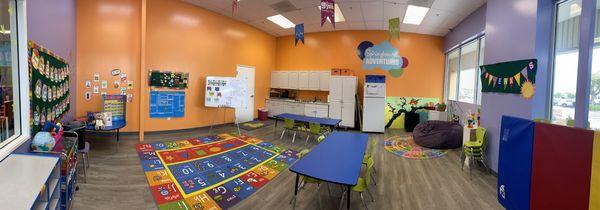 This is our Preschool room for our program called Wonderkids.  Ages 3-5