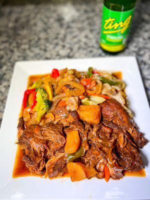 Brown Stew Chicken (C)