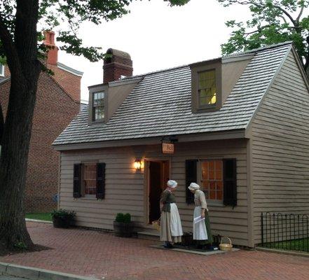 Historical Programs by interpreters in 18th Century Clothing at the John Bell House