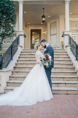 Bride & groom | Sacramento wedding vneue