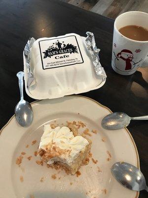 Coconut cream pie that's so delicious we recommend not sharing :-)