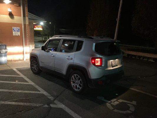 2018 silver jeep renegade