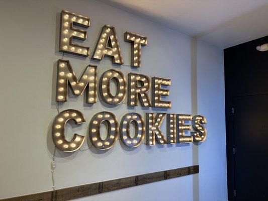 Eat more cookies