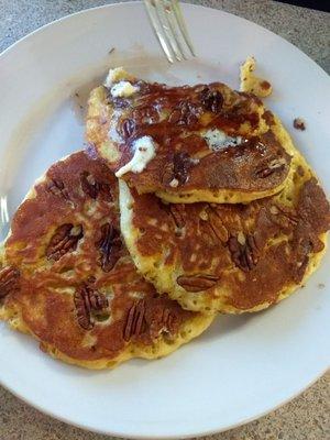 Pecan pancakes