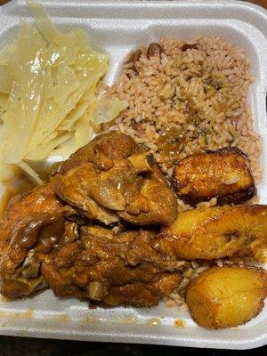 Brown Stew Chicken Dinner Special