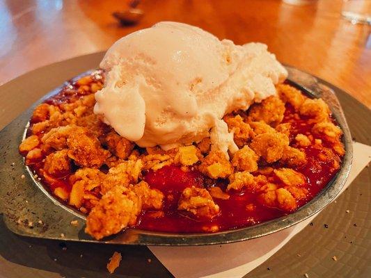 Strawberry Rhubarb Crisp