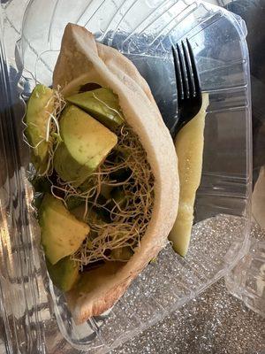 Veggie Avocado Pita * my absolute fav!!!