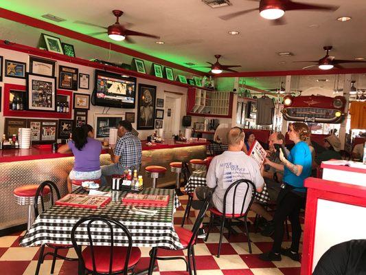 Joe's Diner interior ... FUN!!!