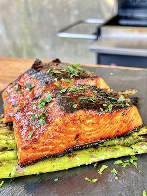 Honey Jerk Salmon