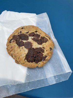 Brownie Chocolate Chip cookie