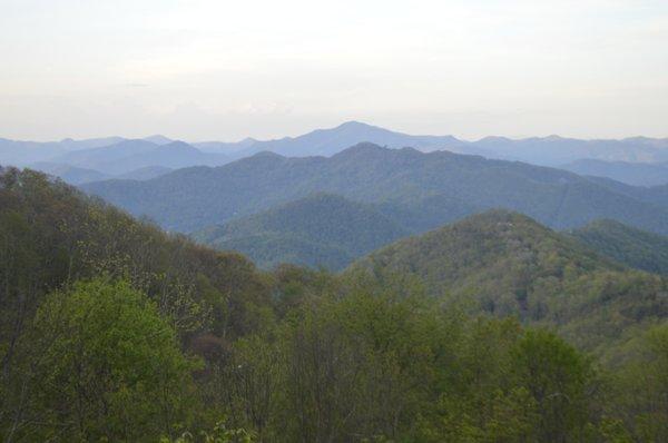 From a house in MAggie Valley