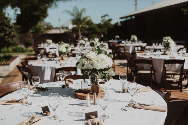 Table set up