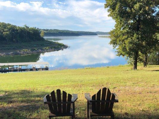 View of Bull Shoals Lake from Resort