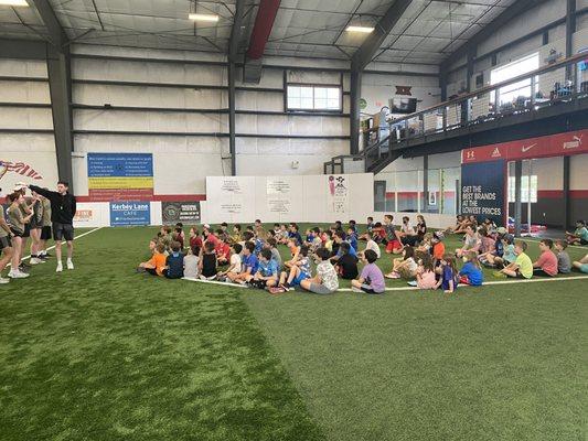 All-Star Sports Camp group photo