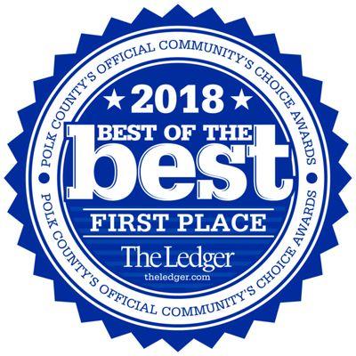 2018 Best of the Best  1st Place