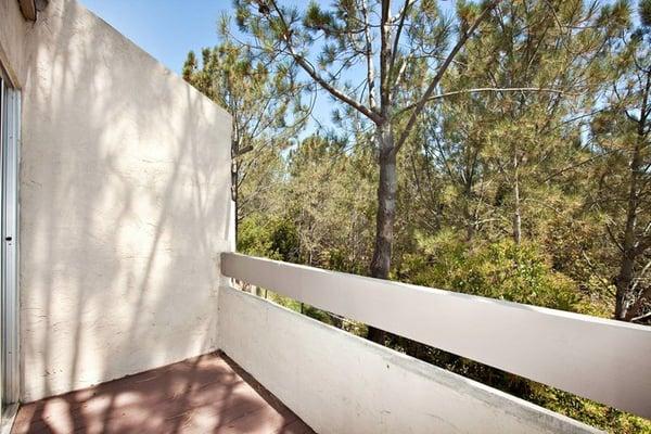 Balcony with canyon view