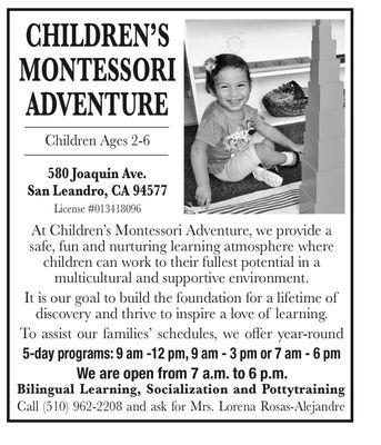 Children's Montessori Adventure