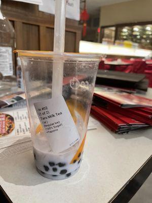 Taro milk tea 8/10 for me