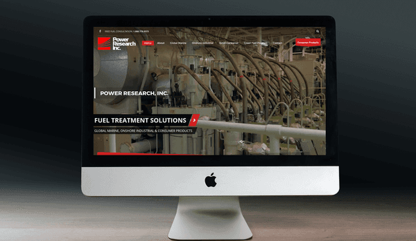 WordPress website design for a Houston oil & gas services company that specializes in fuel treatment additives