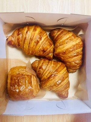 My croissant box (they're huge)