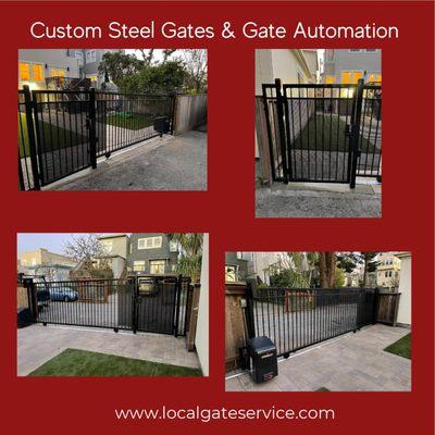 Custom Steel Gates & Gate Automation with Local Gate Service