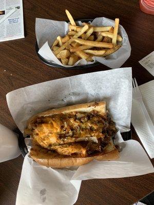 Diablo Cheesesteak AMAZING