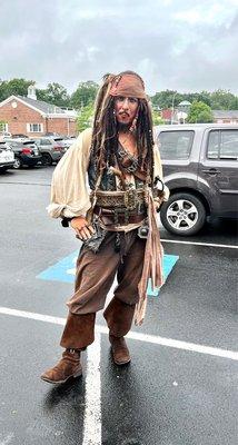 Rex Vargas as Captain Jack Sparrow