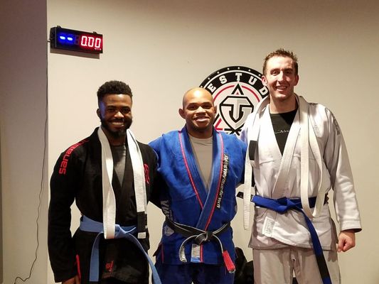 Congratulations to TJ and James for their promotion to Blue belt!