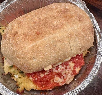 Chicken Parmesan Sandwich