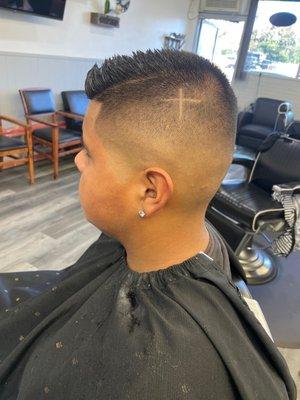 BEST fade in Whittier at Nancy's barbershop!