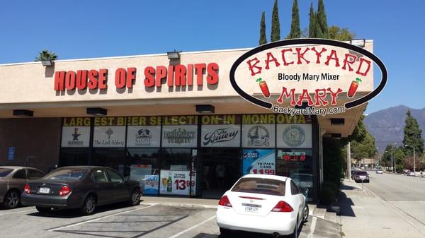 CRAFT BEER!!! wide selection...
Also Cary Backyard Mary Bloody Mary Mix!