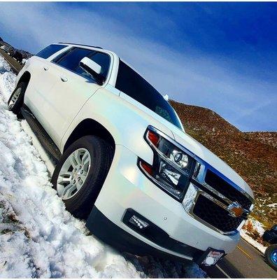 3M Ghost satin flip wrap. This suburban isn't just a mode of transportation , its a work of art!