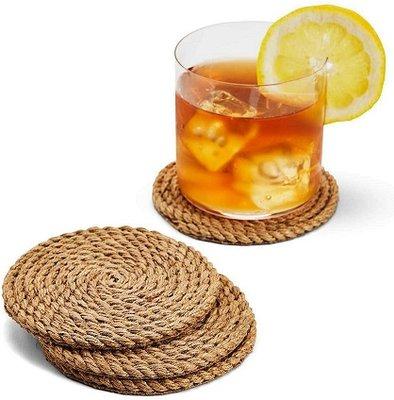 Jute Coasters.