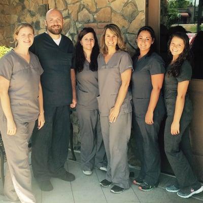 The staff at Olmstead Dental!