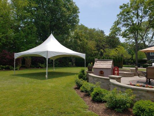 20'x20' High Peak Frame Tent Rentals