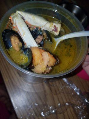 Seafood soup