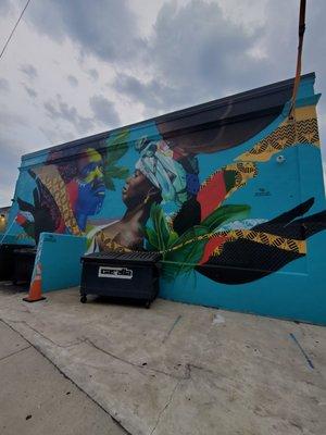 Mural on the side