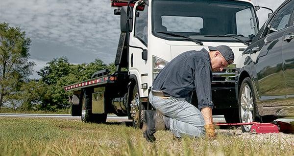 24 hour road side assistance flat tire service