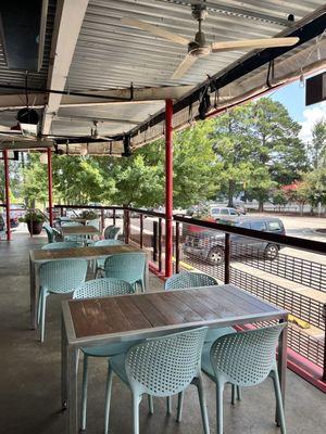 Patio... dock seating