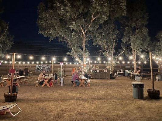 Al Fresco Dining setup in Ramona