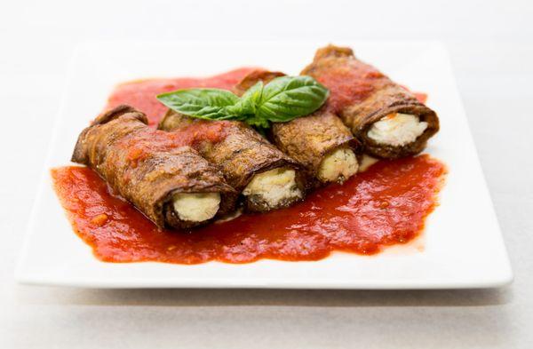 Signature Dish Eggplant Rollantini