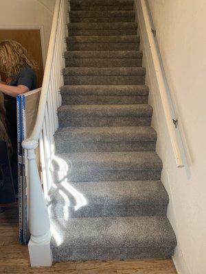 Staircase carpet