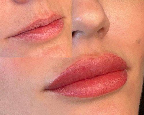 Lip Color Tattoo aka Lip Blush, by Megan Davies