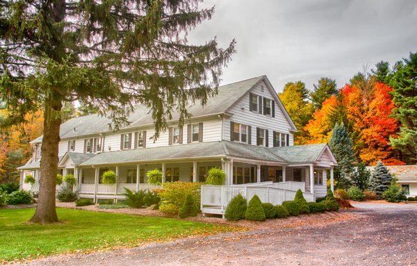 Mountaintop Lodge in the Fall