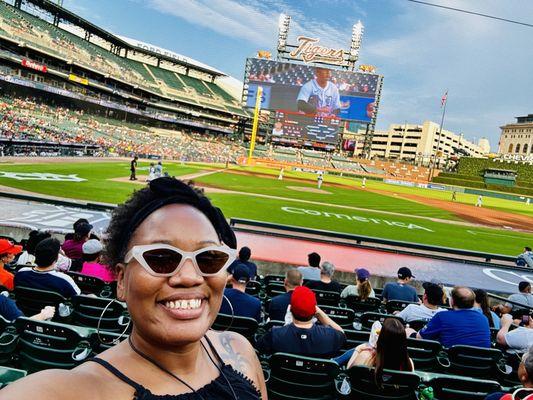 First Tigers game!