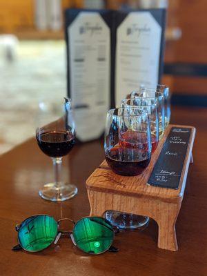 Custom wine flight