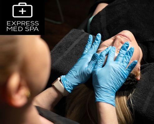 Experience rejuvenating facials at Express Med Spa Frankfort. Expert care for glowing, youthful skin--perfect for women seeking radiant skin